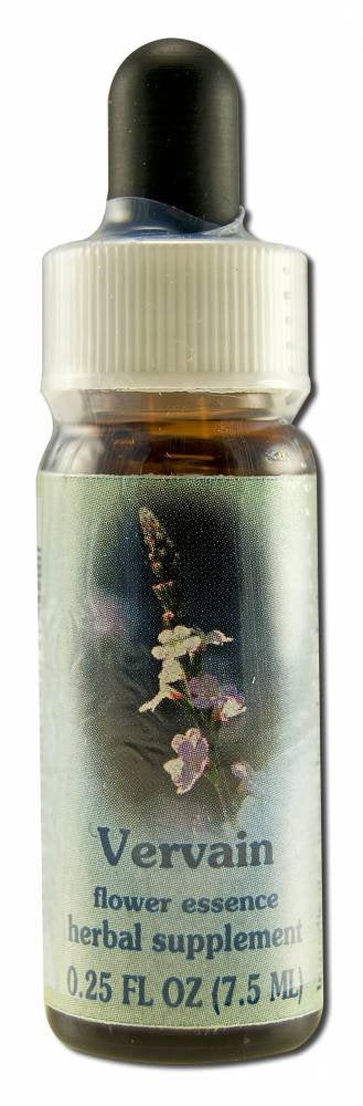 Flower Essence Services Healing Herb Supplement Dropper, Vervain, 0.25 Fluid Ounce