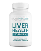 PureHealth Research Liver Health - Milk Thistle, Detox & Cleanse Repair Formula