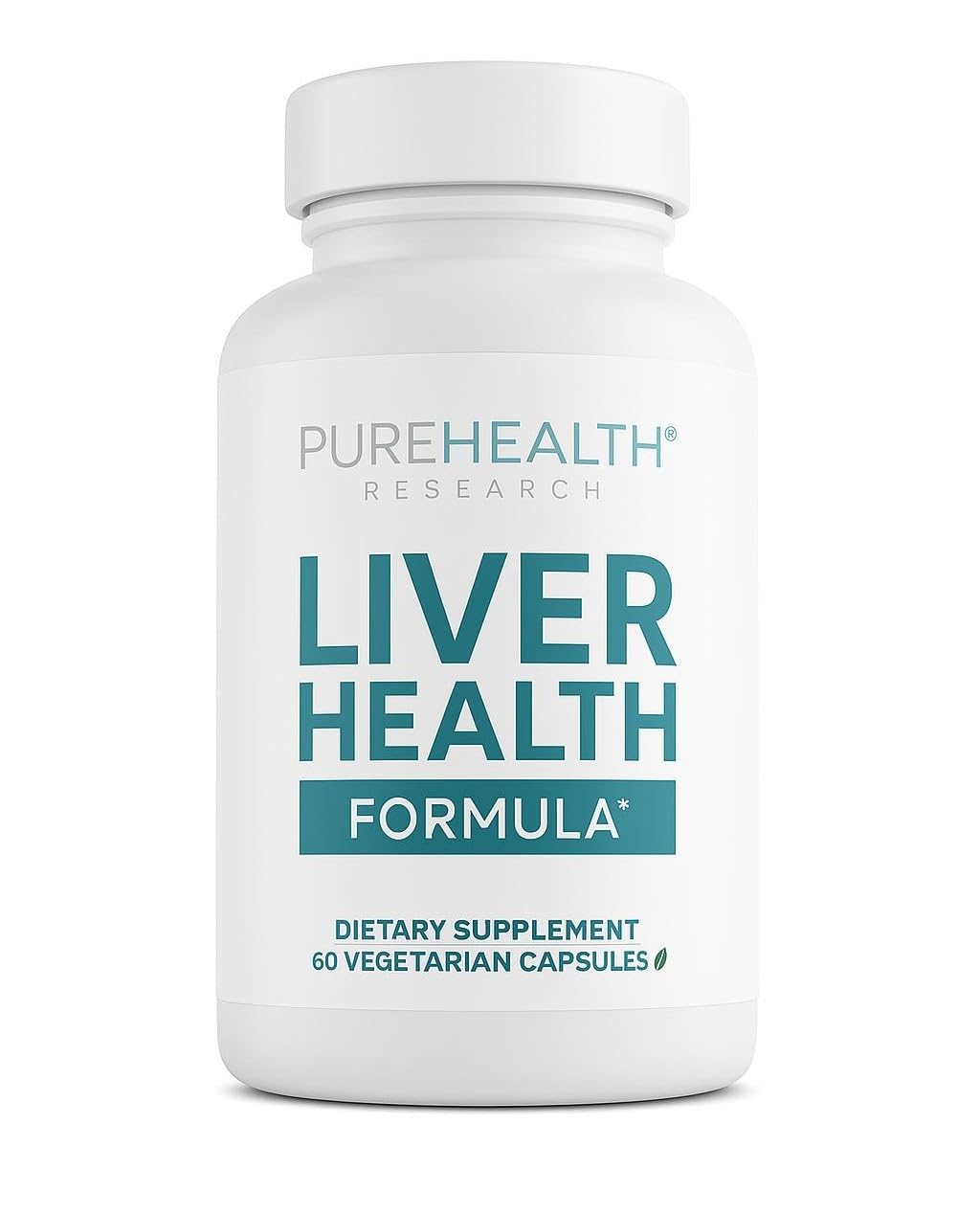 PureHealth Research Liver Health - Milk Thistle, Detox & Cleanse Repair Formula