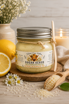 Tallow Sugar Scrub- Natural Exfoliating & Moisturizing Body Polish