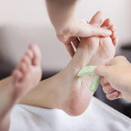 ewinever Ewin24 Natural Jade Foot Massager Acupuncture Point Massage Foot Care Therapeutic Relief Tool