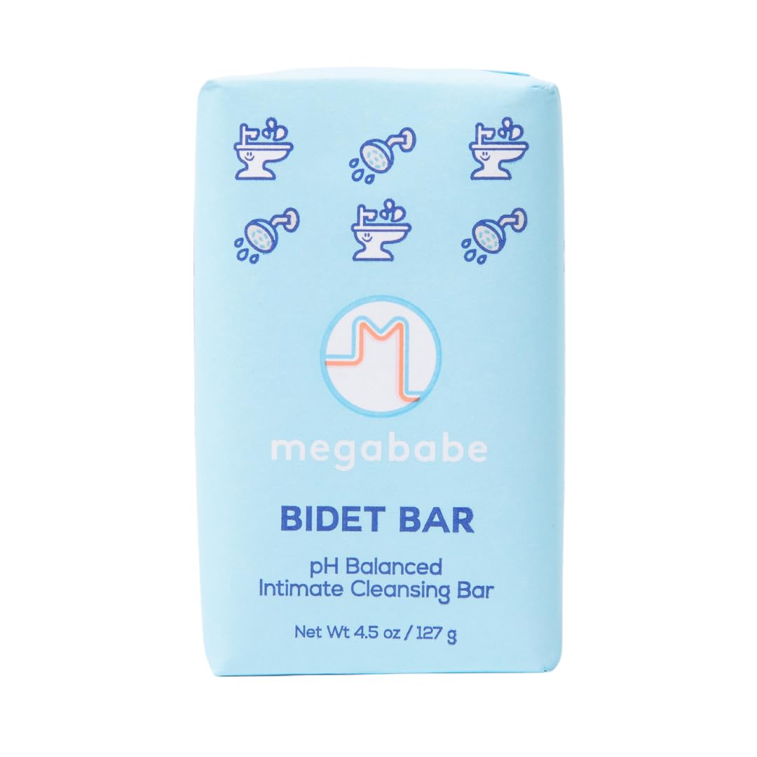 Megababe Bidet Bar | pH Balanced Cleansing Bar for the Entire Intimate Area | 4.5 oz