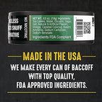 5 Cans, BaccOff Wintergreen Pouches | No Tobacco Dip, No Nicotine, Smokeless Alternative Snuff