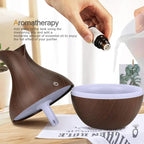ZZ LIFE Mini Aromatherapy Humidifier Relaxing Cool Mist with Color Changing LEDs Night Light for Bedroom, Desktop, Travel, and C