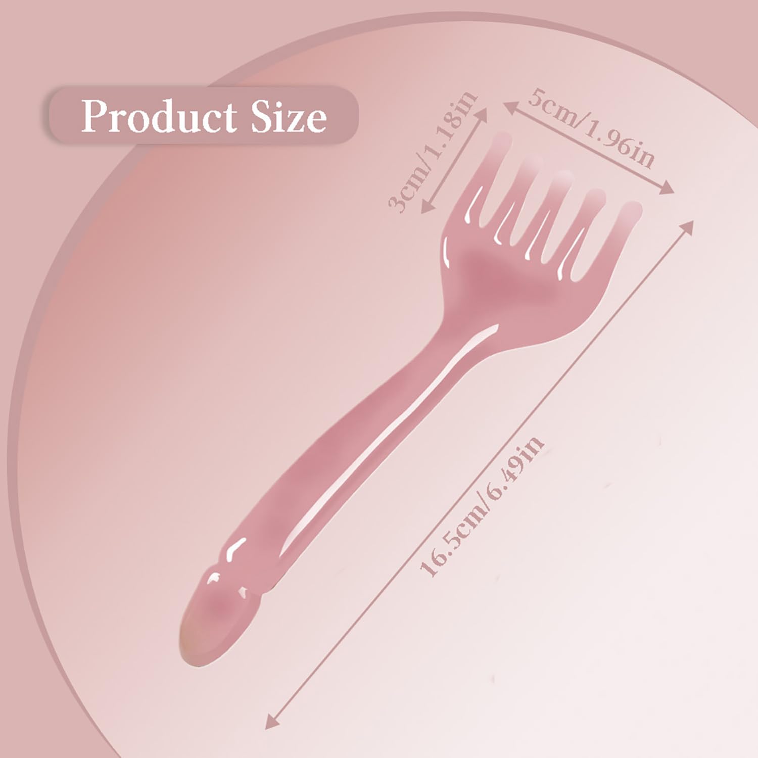 Scalp Massager Head Spa Tools Scalp Massage Tools Relax Comb Resin - Manual Gua Sha Comb for Hair Head Massage Kit - Set of 2