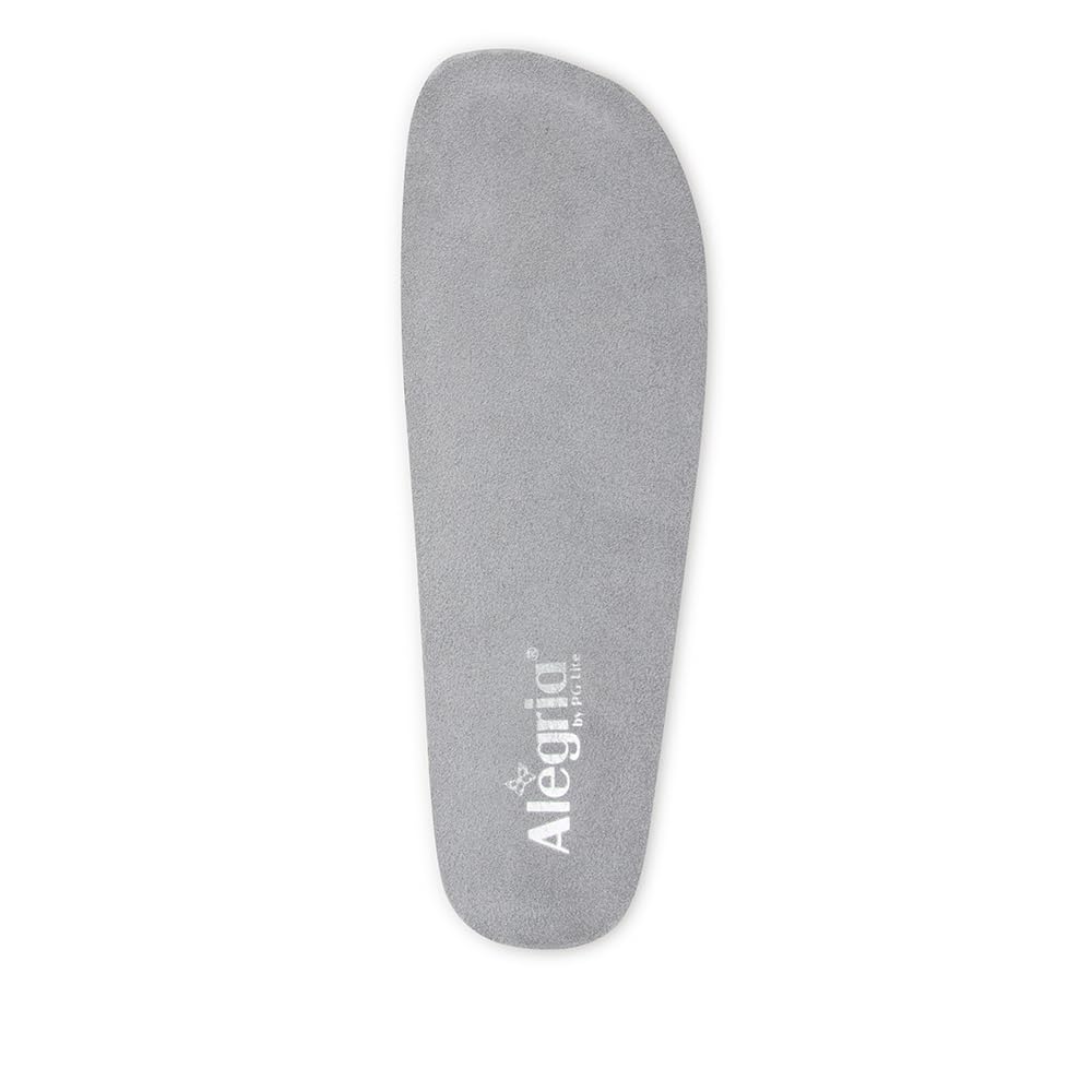 Alegria Womens Classic Replacement Arch Support Footbed Grey 10.5-11 Wide Width US