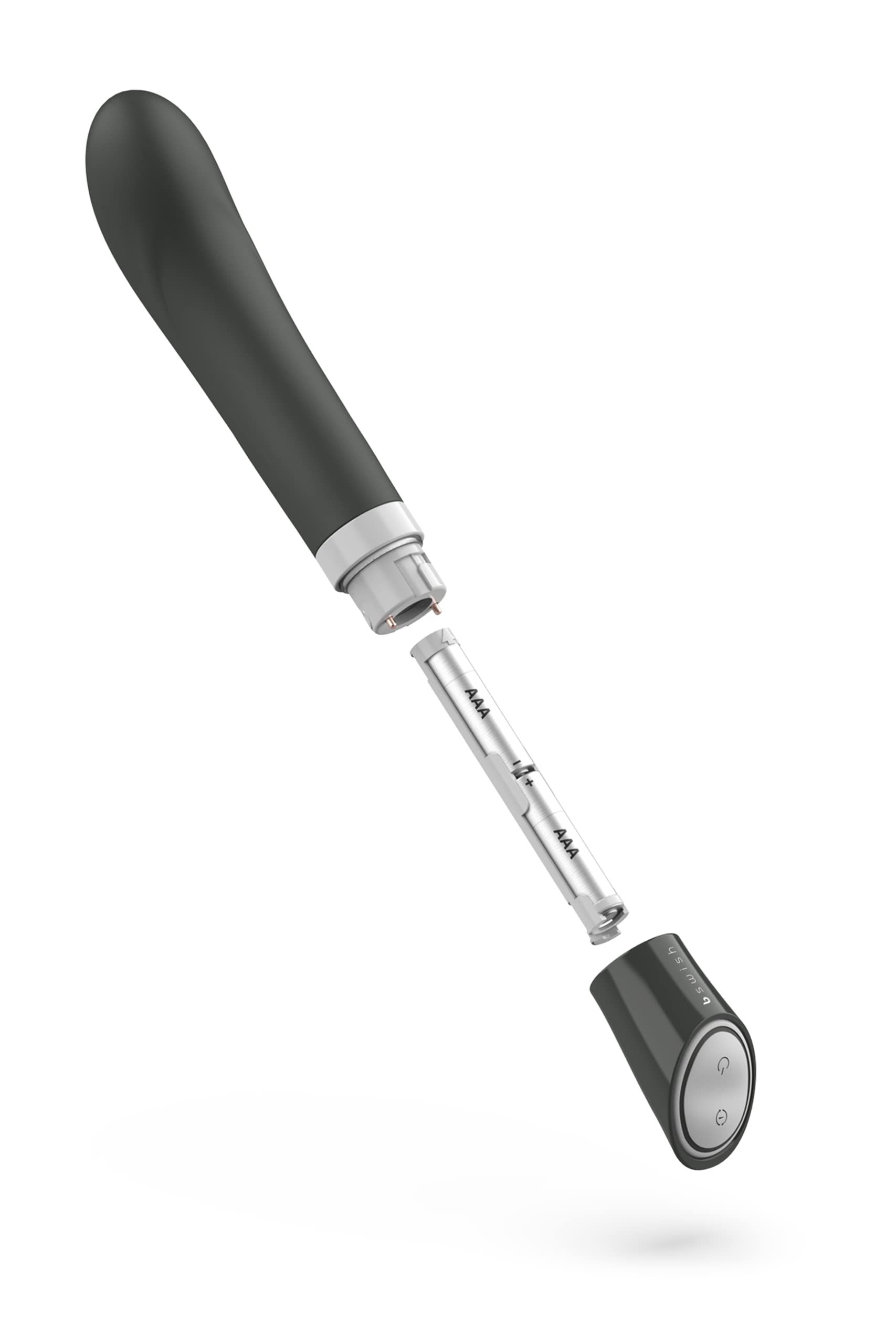 B Swish Bgood Deluxe Curve G-Spot Vibrator, Battery Operated, Powerful Clitoral Stimulator, Intimate Portable Personal Massager