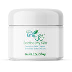 Soothe My Skin Cream for Sensitive Skin - Stocking Stuffers. Eczema Cream Psoriasis Atopic Dermatitis Lichen Sclerosus. Emu Oil 