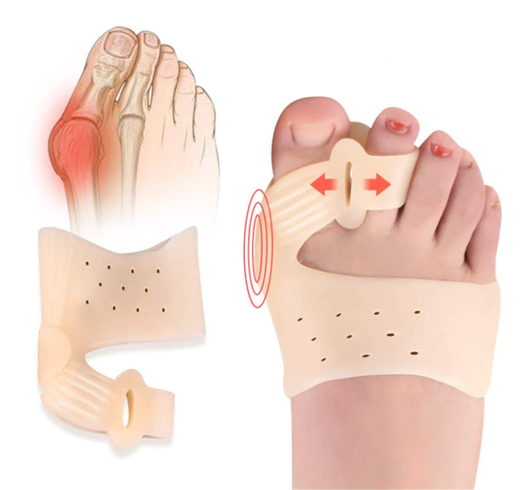 Bunion Corrector, 1 Pair Soft Breathable Hallux Valgus Correction Bunion Socks, Orthopedic Bunion Splint Big Toe Separator Hamme