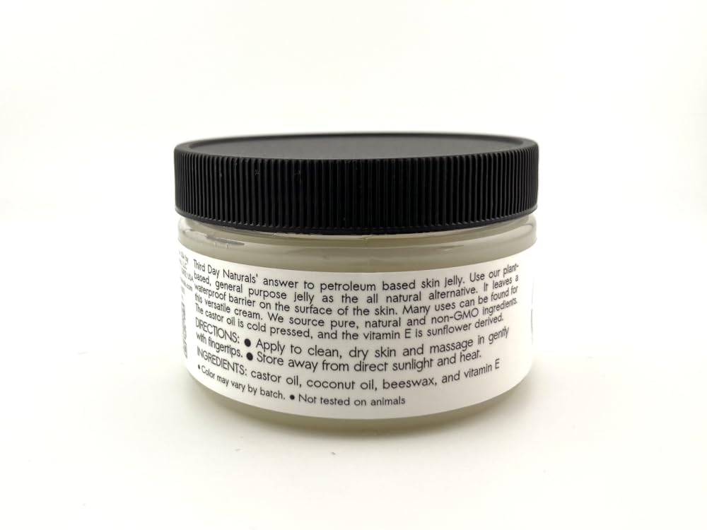 TD Naturals Healthy Jelly - Natural Plant Based Non-petroleum Jelly 3.5 oz