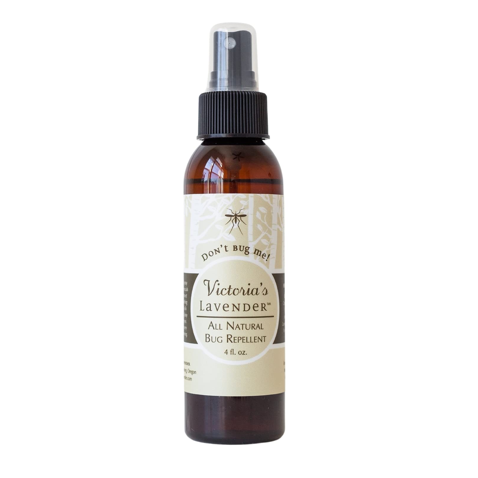 Victorias Lavender Organic Dont Bug Me Insect Spray DEET-Free, Made with Plant Based Essential Oils & Aloe Vera - Made in The U