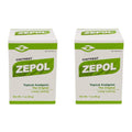 Zepol Original. Topical Ointment for Muscles, Joints, Backache, Sprains, and Strains. 1 oz. Pack of 2