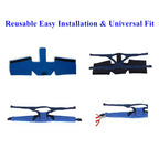 Ezzke CPAP Neck Pads Headgear Strap Covers - for Most CPAP Full Face & Nasal Mask Headgear Straps Comfortbale Breathable