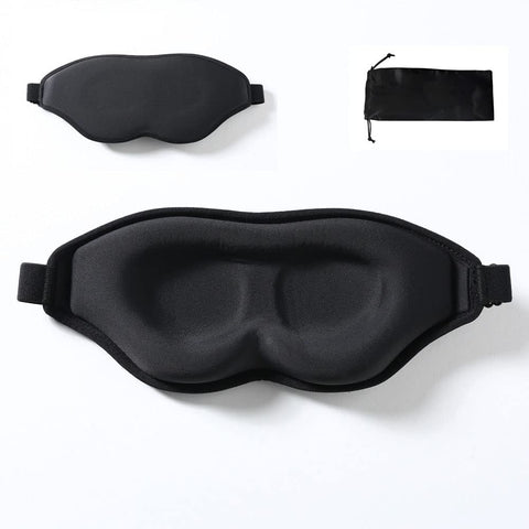Tim & Tina 3D Sleep Eye Mask Blindfold for Men Women Sleeping Mask Light Blocking Soft Covers for Travel Nap Yoga Adjustable Str