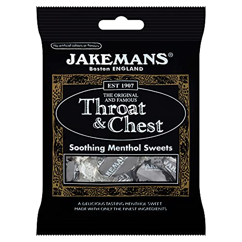 Jakemans Throat and Chest Menthol Sweets 100G