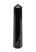 Crystal Heaven Black Obsidian Crystal Tower Obelisk Point For Chakra, Healing And Balancing  Aaa Grade Original Certified Gemst