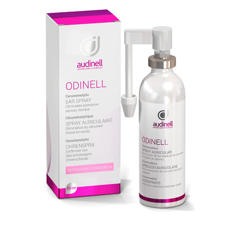 Audinell Ear Wax Removal Spray (50ml) | Ear Cleaner | Soothes & Prevents Irritations, Cleanses Ear Canal | Replaces Q-Tips, Ear 