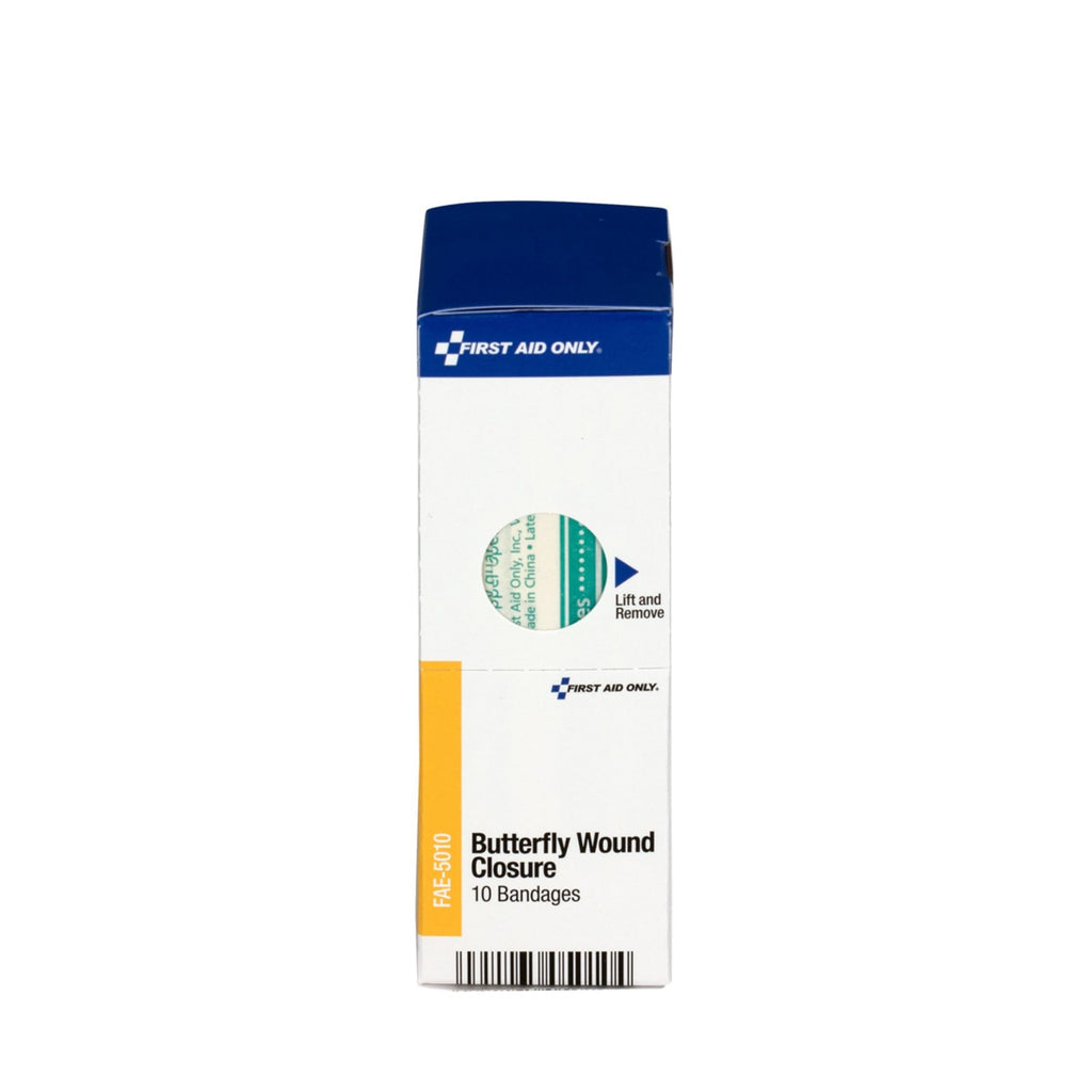 First Aid Only FAE-5010: Sc Refill Butterfly Wound Closures, 10/Box