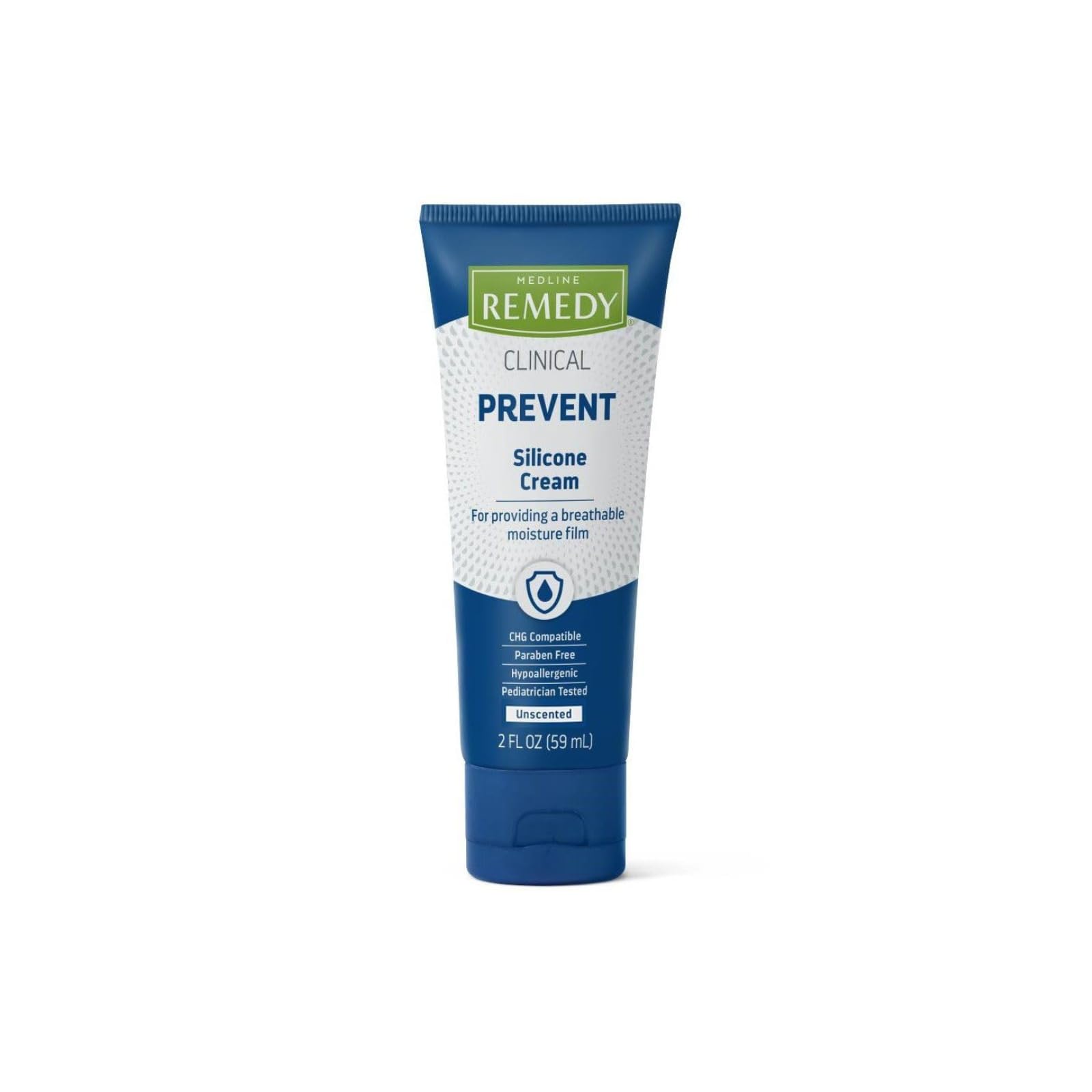 Medline Remedy Clinical Silicone Cream Unscented, Chapped, Sensitive Skin, Breathable, Incontinence Care, Soothing, Breathable F