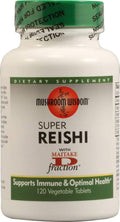 Maitake Mushroom Mushroom Wisdom Super Reishi 120 Caplets