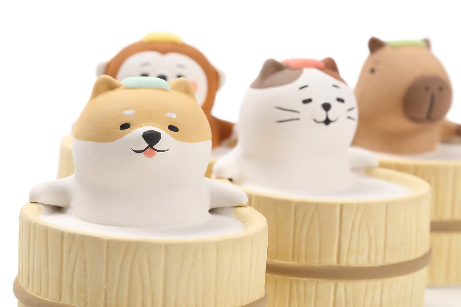 Aroma Ceramic Stone Diffuser [Japan Import] Aromatherapy Essential Oil Diffuser, Non Electric, Passive, Unique, Cute, Animal, De