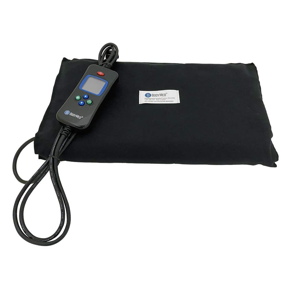 BodyMed Digital Moist Heating Pad with Auto Shut Off Heating Pad for Neck, Shoulder, Back and Muscle Discomfort Relief - 27 in. 