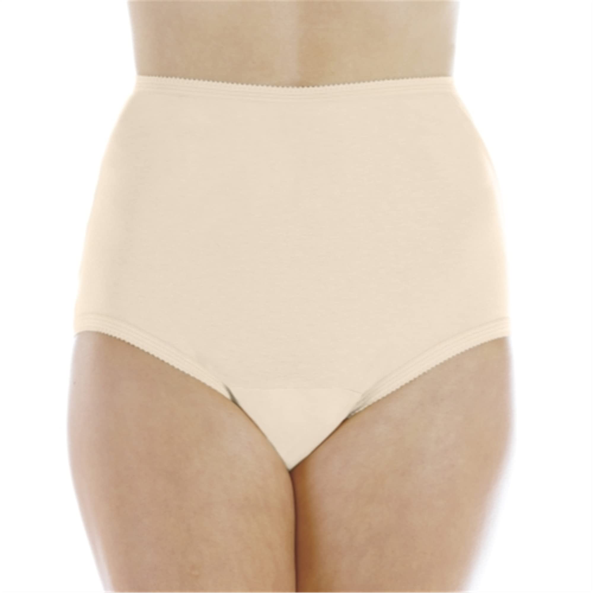 Wearever (1-Pack) Regular Absorbency (0.5 Cup) Womens Beige Cotton Comfort Incontinence Washable Reusable Bladder Control Panti