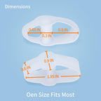 Zinyakon 12-Pack Bunion Corrector - Gel Toe Separators W/ 2 Loops, Big Toe Spacers for Women and Men, Toe Corrector and Straight