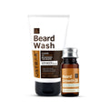 Ustraa Beard Growth Oil  35Ml  With Redensyl And 8 Natural Oils, Moisturizes & Nourishes, No Mineral Oil & Beard Wash Woody  