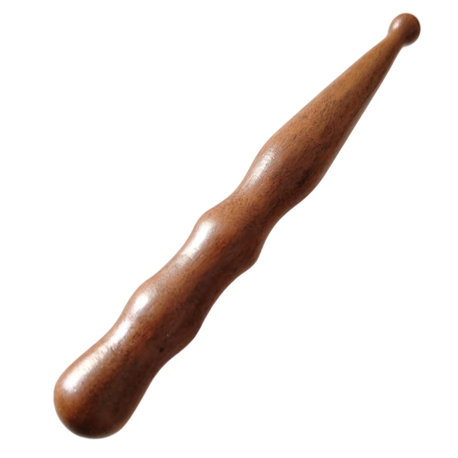 KINTEGOOD Sandalwood Acupoint Massage Pen, Traditional Wooden Acupressure Stick Reflexology Tool for Deep Tissue, Meridian Massa
