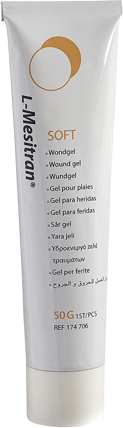 L-Mesitran Honey Wound Gel - Promotes Faster Healing for Cuts, Burns & Post-Surgical Wounds - 1.75 oz