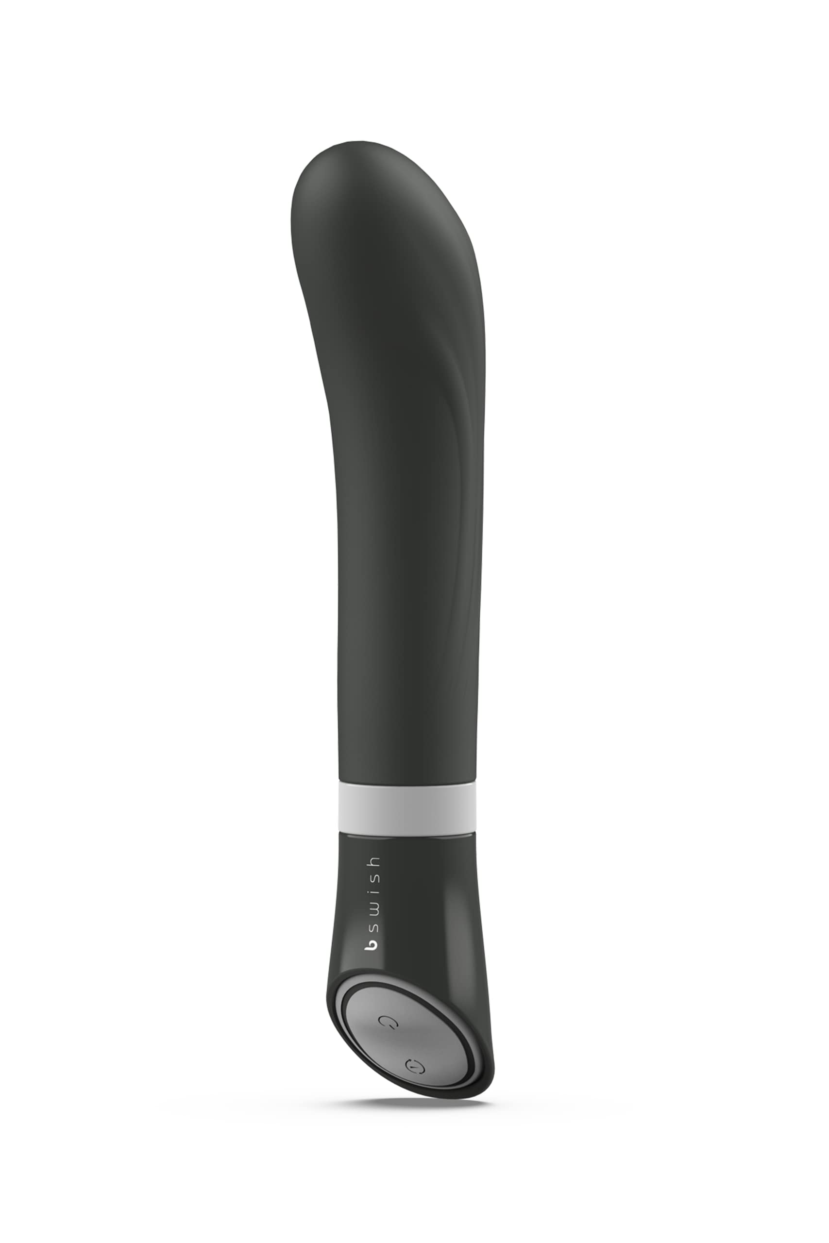 B Swish Bgood Deluxe Curve G-Spot Vibrator, Battery Operated, Powerful Clitoral Stimulator, Intimate Portable Personal Massager 