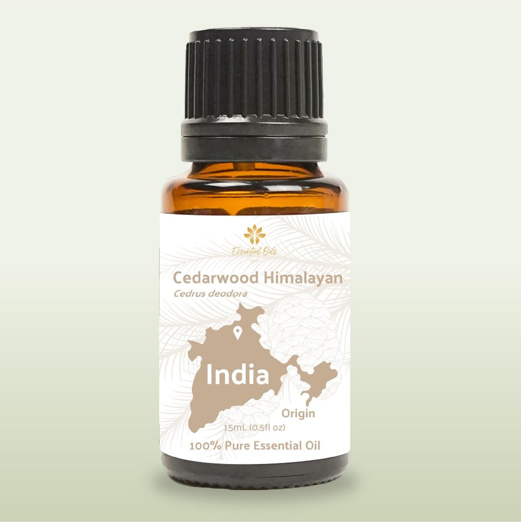 Nature Packaged Cedarwood Essential Oil (Himalayan) - Direct from Hindustan Mint & Agro in India - Essential Oil for Diffusers a