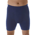 1-Pack Mens Navy Regular Absorbency Washable Reusable Incontinence Boxer Briefs Small (Waist 30-32)
