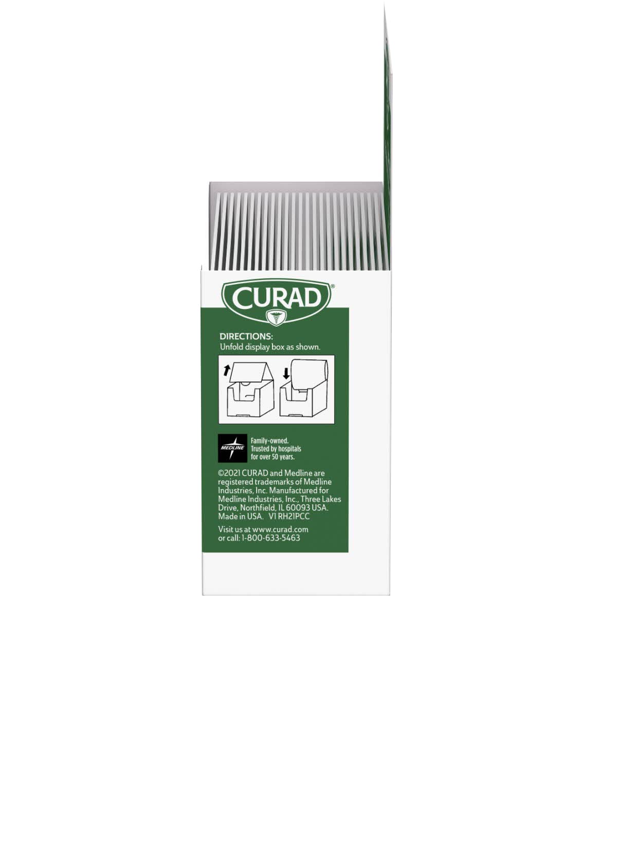Curad - CUR01496 Mediplast (25 Pads) Corn, Callus, & Wart Remover, 40% Salicylic Acid Pads for topical removal of corns, callus,