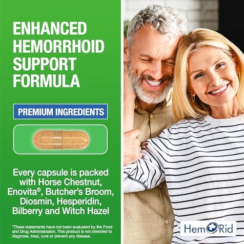 HemRid Complete Hemorrhoid Support System - Max Formula, Lidocaine Cream & Fiber Gummies for Immediate Relief & Long-Term Comfor