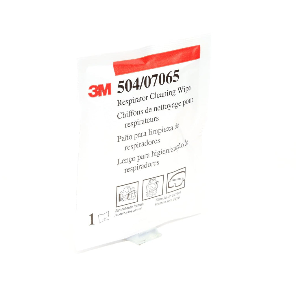 3M 50051131070658 504 Alcohol-Free Respirator Cleaning Wipes 504 (Pack of 100)