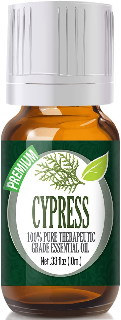 Healing Solutions 10ml Oils - Cypress Essential Oil - 0.33 Fluid Ounces