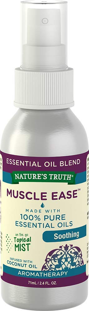 Natures Truth Soothing Muscle Ease Mist Spray,2.4 Ounce