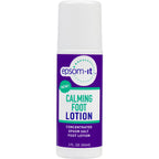 EPSOM-IT Calming Foot Lotion - Roll On Magnesium Sulfate Lotion for Tired Feet & Ankles, Topical Epsom Salt with Urea, Soften To