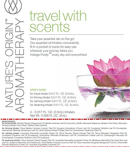 Natures Origin Aromatherapy Travel Kit with Scents