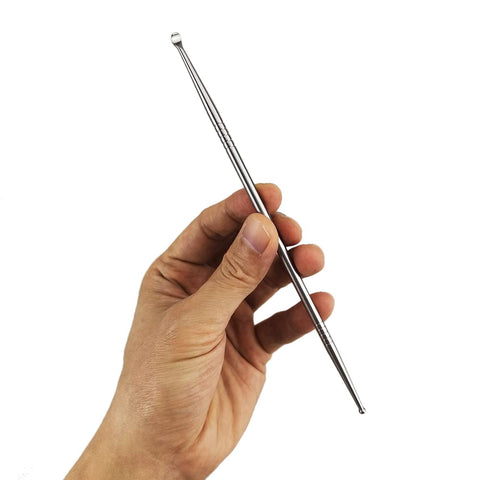 Airgoesin 2pcs Longer 7'' Tonsil Stone Remover Pick Tonsillolith Premium Tool Stainless Steel Oral Cleaner to Get Rid of Bad Bre