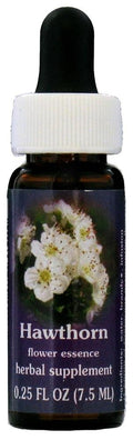 Flower Essence Services Supplement Dropper, Hawthorn, 0.25 Ounce