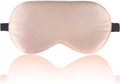 Silencio Mulberry Silk Eye Mask For Sleeping With Adjustable Strap Soft Sleeping Mask Blind Fold For Smooth & Comfortable Sleep 