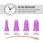 LYSIAN Slim Size Foam Ear Plugs for Small Ear Canals Women, Kids, 100 Pairs, 35dB SNR Noise Canceling Earplugs for Sleeping, Wor