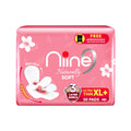 Niine Naturally Soft Ultra Thin Xl+ Sanitary Napkins |320Mm Long|Cottony Soft Control Rashes|Long Lasting Protection |Suitable F