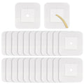 40 Pcs Feeding Tube Covers G Peg Tube Holder Split Drain Adhesive Bandages for Dialysis Catheter 4 x 4 Island Dressing Bordered 