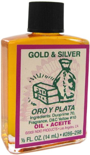 Indio Products Gold & Silver Oil 1/2 fl. oz.
