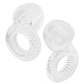 Yawsoy Reusable Ear Plugs, Low-/Mid-Level Noise Reduction Earplugs with Clear Speech for Conversation, Work, Social Gatherings &