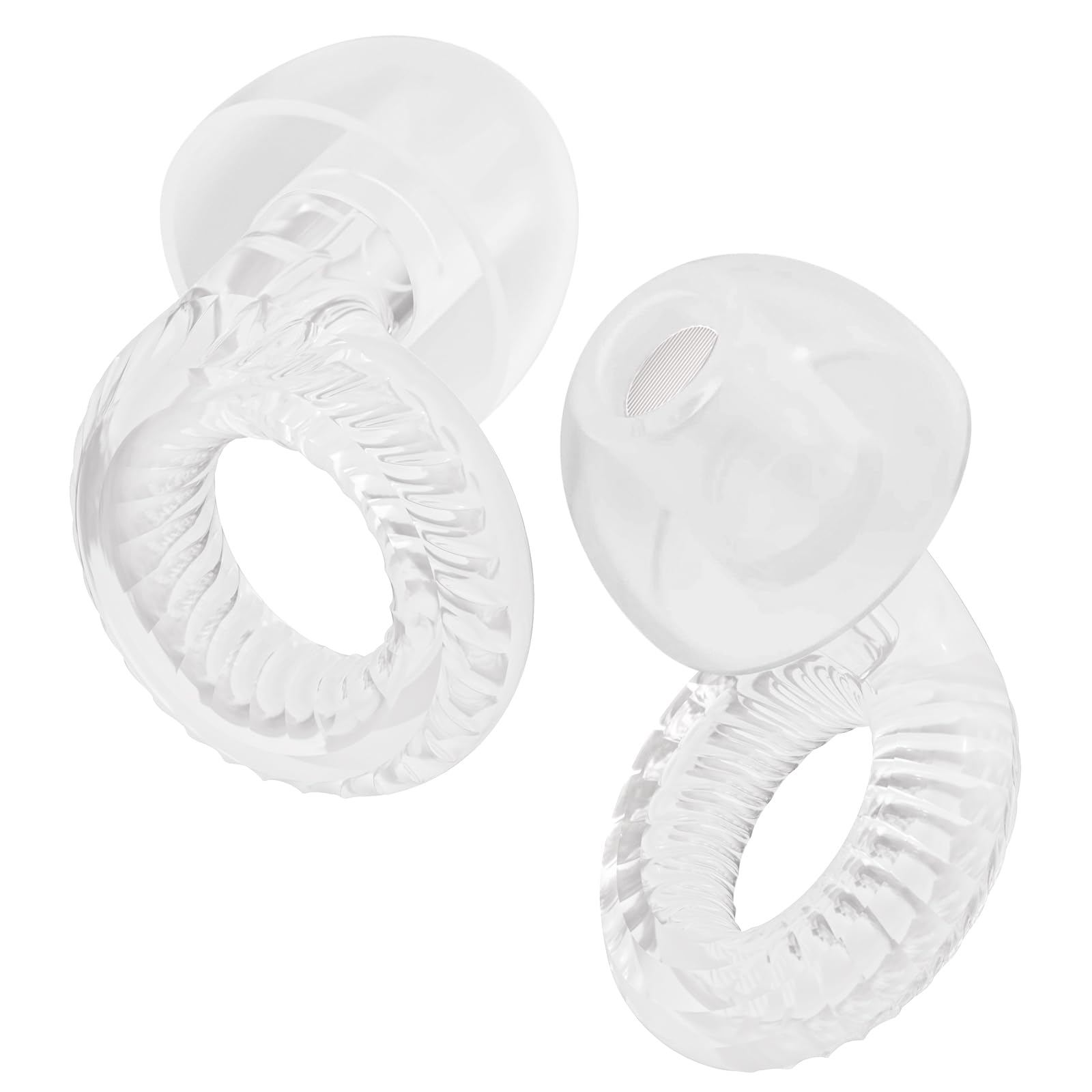 Yawsoy Reusable Ear Plugs, Low-/Mid-Level Noise Reduction Earplugs with Clear Speech for Conversation, Work, Social Gatherings &